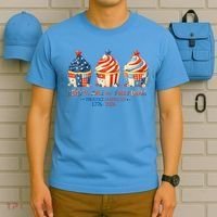 250 Years Of Freedom Proudly American 1776-2026 Cute Patriotic USA Cupcakes T-Shirt thumb 5