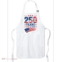 250 Years Of America 1776-2026 Patriotic Celebration Apron thumb 0