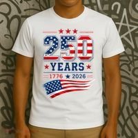 250 Years Of America 1776-2026 Patriotic Celebration T-Shirt thumb 3