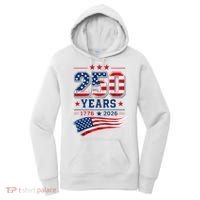 250 Years Of America 1776-2026 Patriotic Celebration Women's Hoodie thumb 0