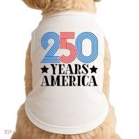 250 Years Of America Doggie Tank thumb 0