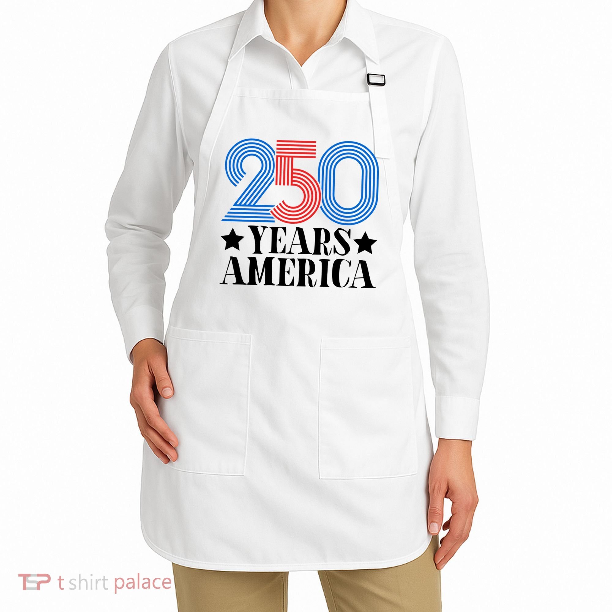 250 Years Of America Apron