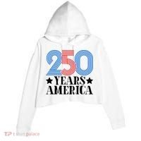 250 Years Of America Crop Fleece Hoodie thumb 0