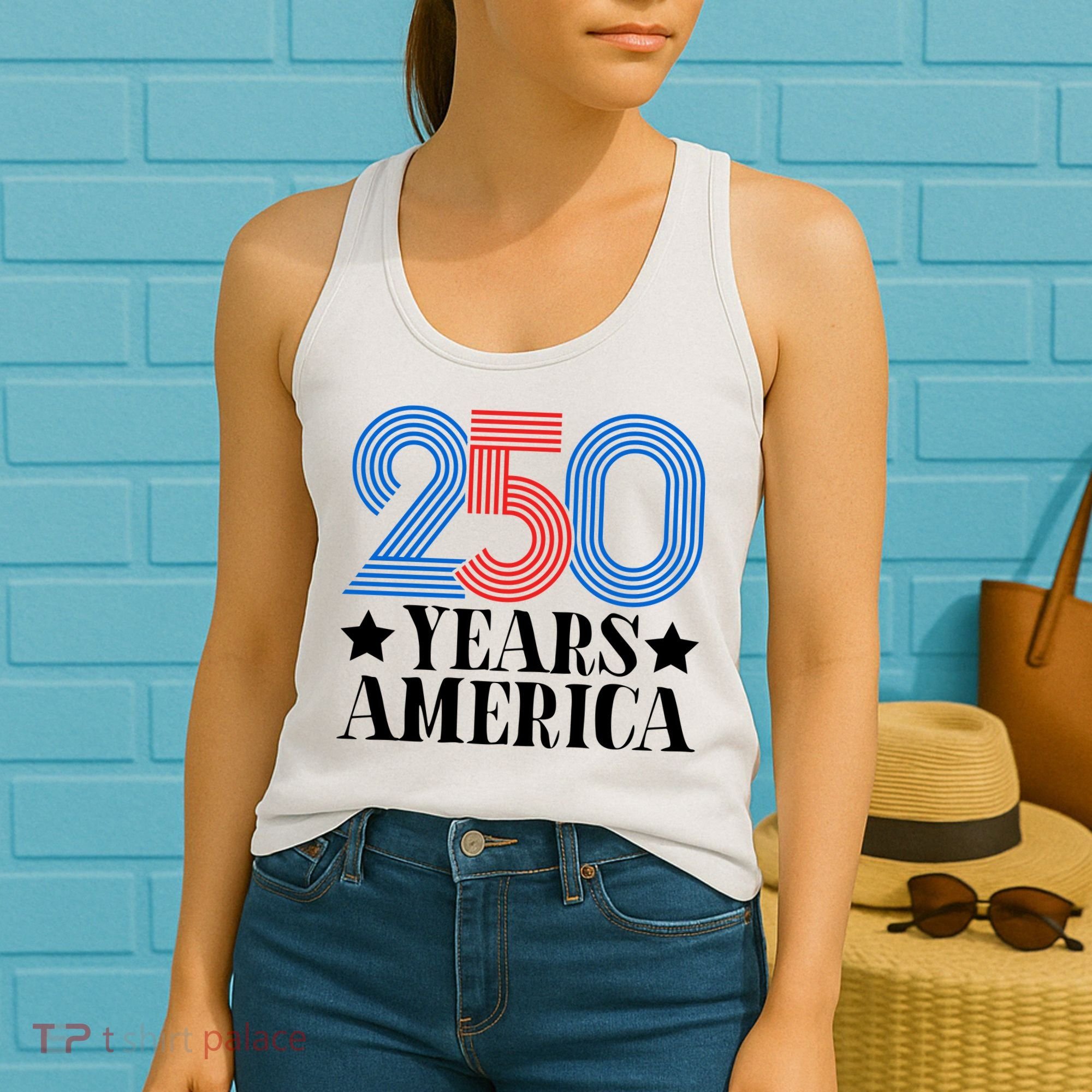 250 Years Of America Women's Tank Top