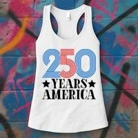 250 Years Of America Women's Tank Top thumb 3