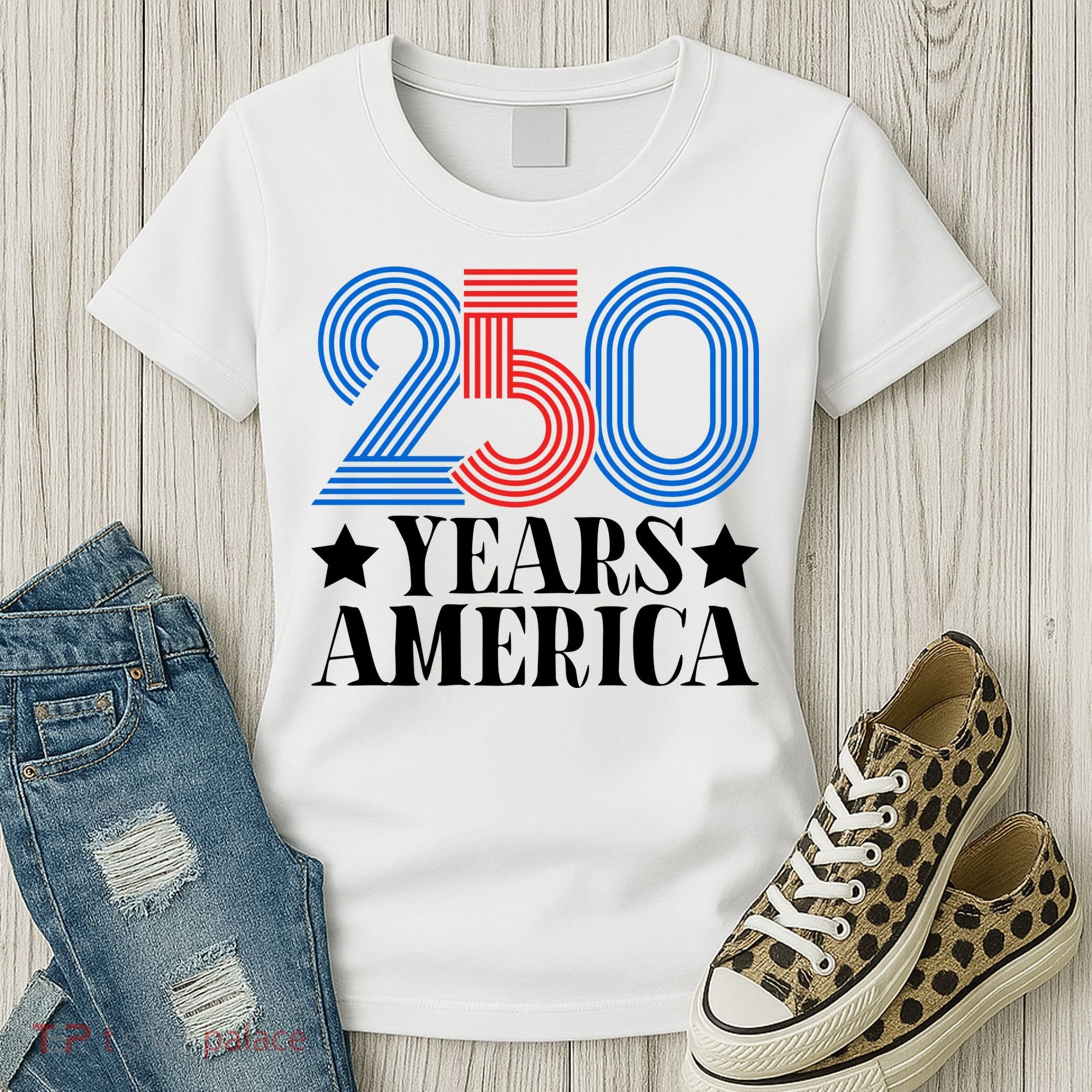 250 Years Of America Women's T-Shirt
