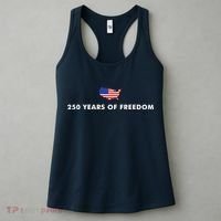 250 Years Of Freedom America USA Anniversary Women's Tank Top thumb 3