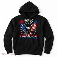 250  Years Of Freedom Painted American Flag Eagle Hoodie thumb 0