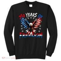 250  Years Of Freedom Painted American Flag Eagle Sweatshirt thumb 0