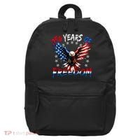250  Years Of Freedom Painted American Flag Eagle 16 in Basic Backpack thumb 0