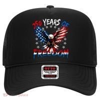 250  Years Of Freedom Painted American Flag Eagle Hat thumb 0