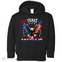 250  Years Of Freedom Painted American Flag Eagle Toddler Hoodie thumb 0