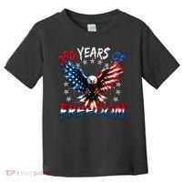 250  Years Of Freedom Painted American Flag Eagle Toddler T-Shirt thumb 0