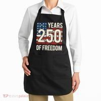 250 Years Of Freedom America 250th Birthday Apron thumb 2