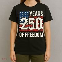 250 Years Of Freedom America 250th Birthday T-Shirt thumb 4