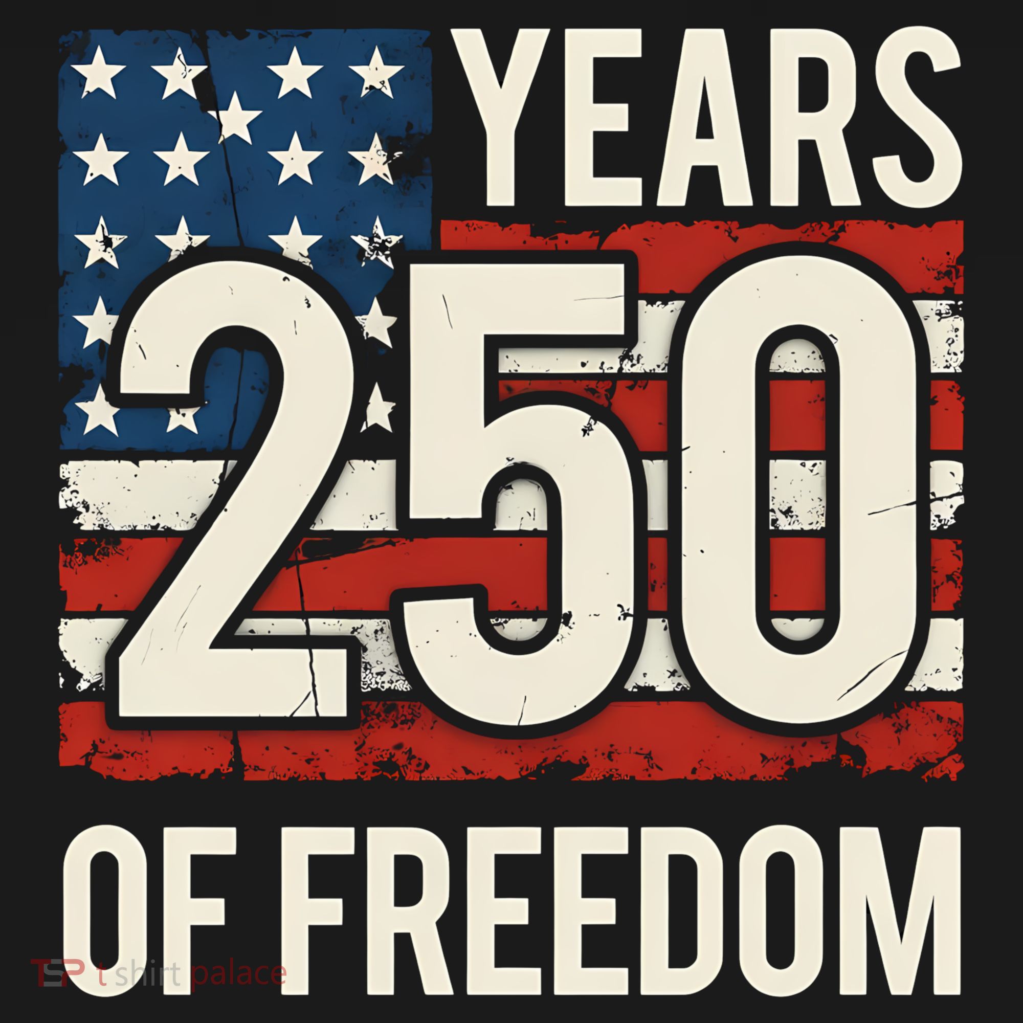 250 Years Of Freedom America 250th Birthday Mousepad