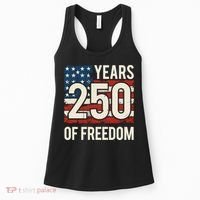 250 Years Of Freedom America 250th Birthday Women's Tank Top thumb 0