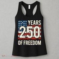 250 Years Of Freedom America 250th Birthday Women's Tank Top thumb 3
