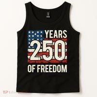 250 Years Of Freedom America 250th Birthday Tank Top thumb 2