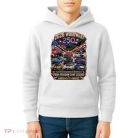 250 Years Of American Horsepower 2026 Woodward Cruising M1 Kids Hoodie thumb 4