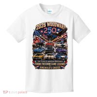 250 Years Of American Horsepower 2026 Woodward Cruising M1 Kids T-Shirt thumb 0