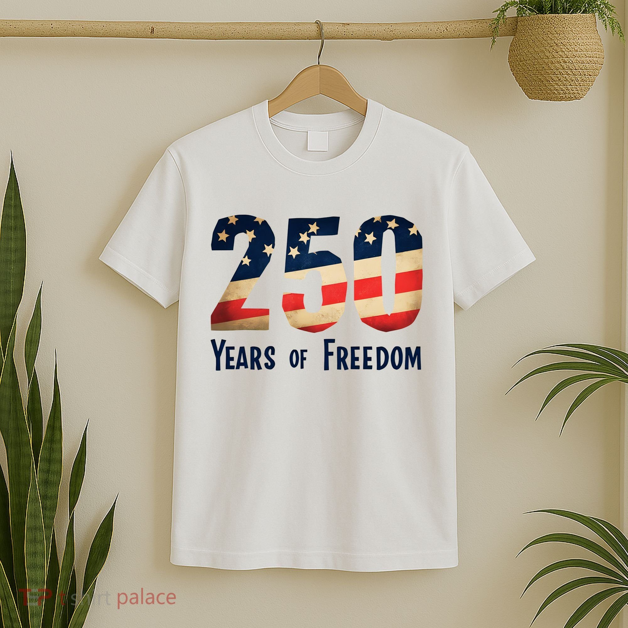 250 Years Of Freedom America's Birthday 250th T-Shirt