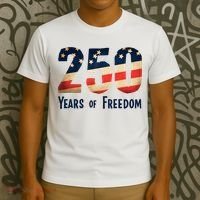 250 Years Of Freedom America's Birthday 250th T-Shirt thumb 3