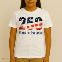 250 Years Of Freedom America's Birthday 250th T-Shirt thumb 4