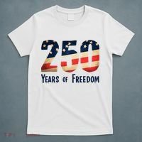 250 Years Of Freedom America's Birthday 250th T-Shirt thumb 5