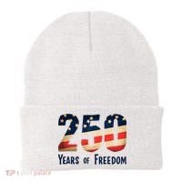 250 Years Of Freedom America's Birthday 250th Beanie thumb 0