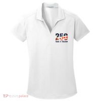 250 Years Of Freedom America's Birthday 250th Women's Dry Zone Grid Polo thumb 0