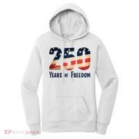 250 Years Of Freedom America's Birthday 250th Women's Hoodie thumb 0