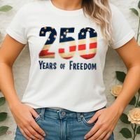 250 Years Of Freedom America's Birthday 250th Women's T-Shirt thumb 2
