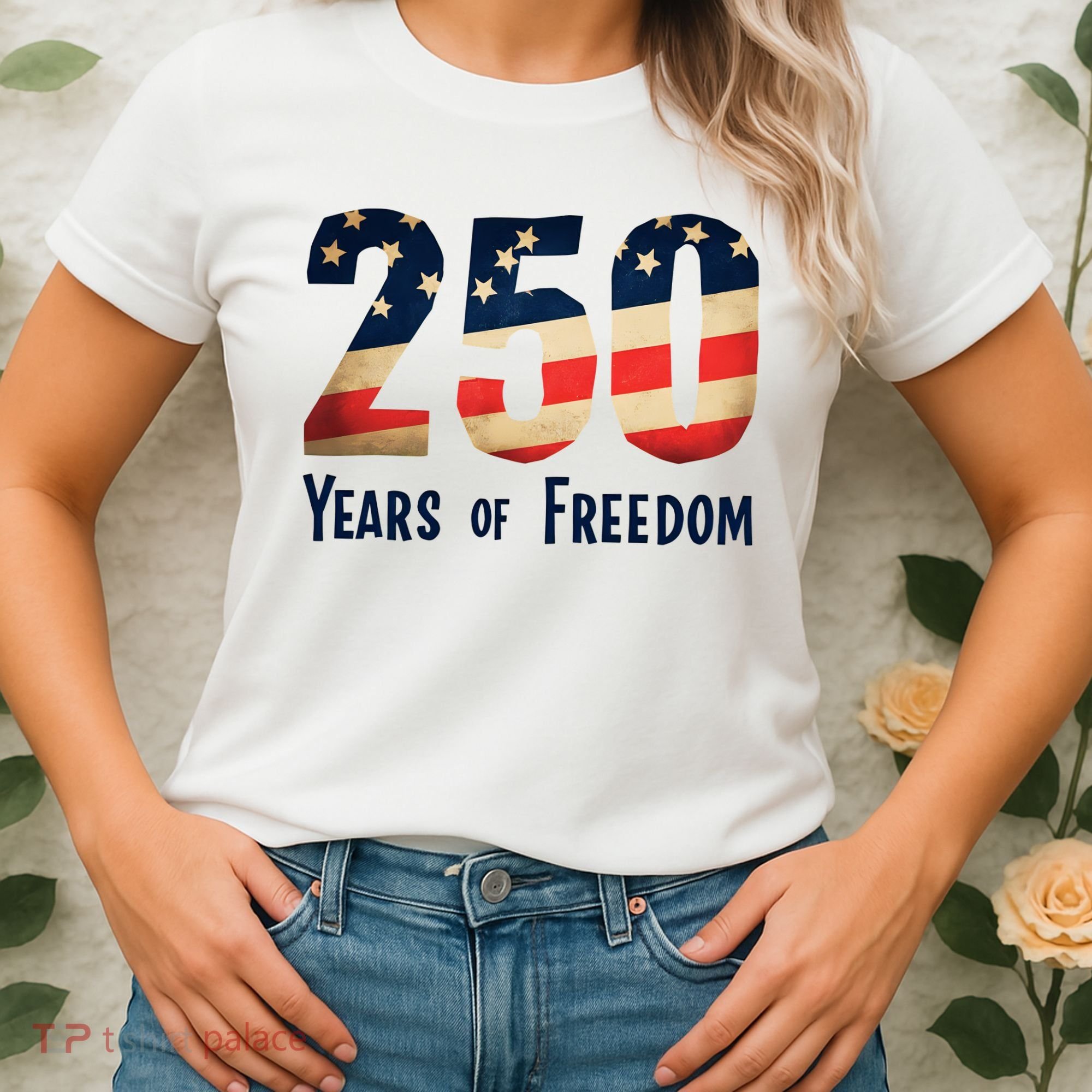 250 Years Of Freedom America's Birthday 250th Women's T-Shirt