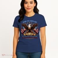250 Years Of Freedom Eagle 1776 2026 America USA Anniversary  Women's T-Shirt thumb 4