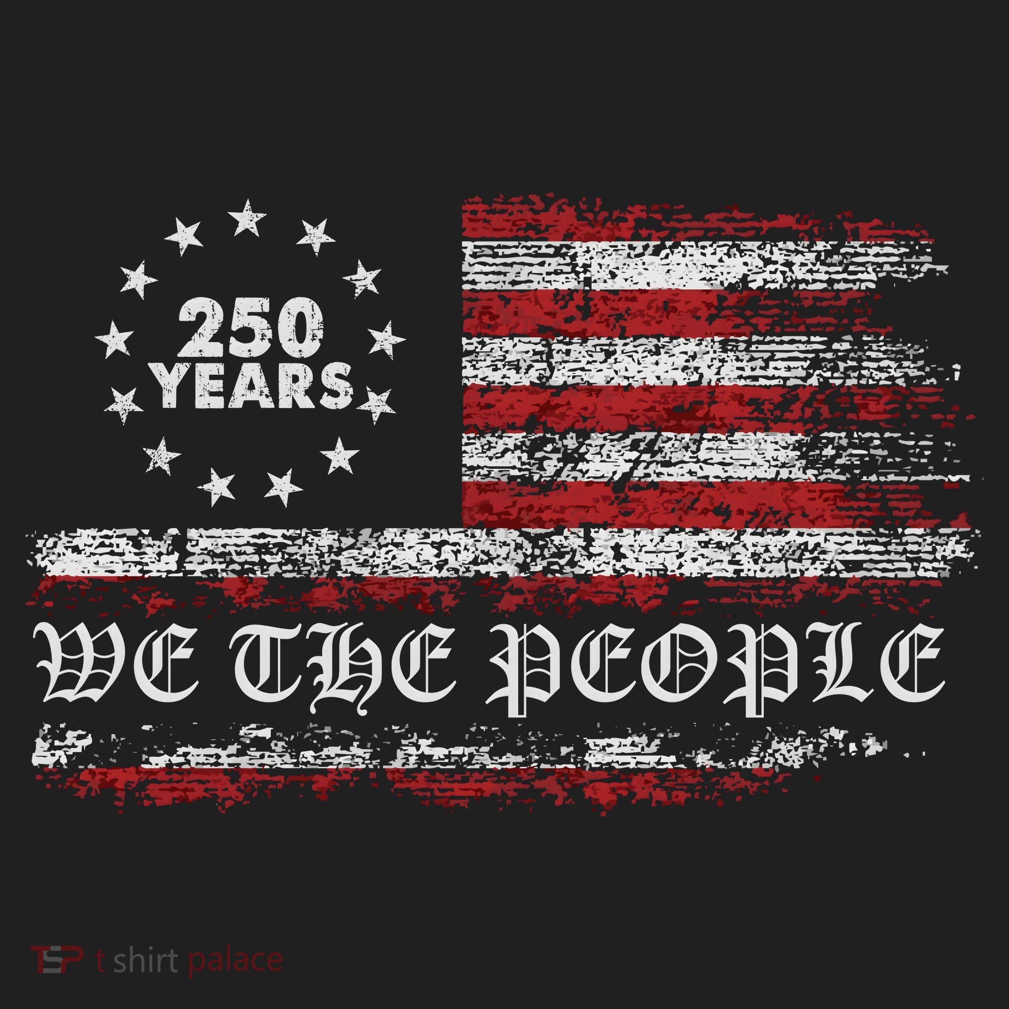 250 Years Patriotic We The People Flag America 250th Anniversary Hat
