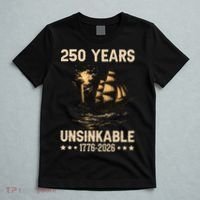 250 Years Patriotic Ship 1776-2026 250th Anniversary T-Shirt thumb 5