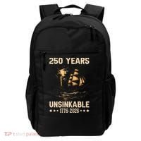 250 Years Patriotic Ship 1776-2026 250th Anniversary Backpack thumb 0