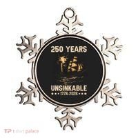 250 Years Patriotic Ship 1776-2026 250th Anniversary Ornament thumb 0