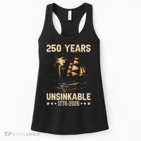 250 Years Patriotic Ship 1776-2026 250th Anniversary Women's Tank Top thumb 0