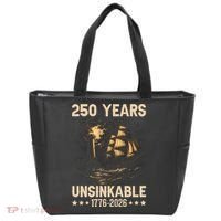 250 Years Patriotic Ship 1776-2026 250th Anniversary Tote Bag thumb 0