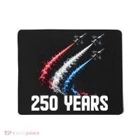 250 Years Red White And Blue Fighter Jets USA Mousepad thumb 0
