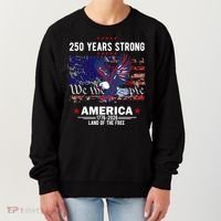 250 Years Strong 4th Of July American 250th Anniversary Women's Sweatshirt thumb 0