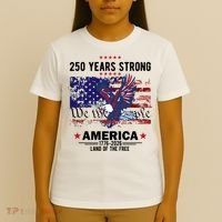 250 Years Strong 4th Of July American 250th Anniversary T-Shirt thumb 4