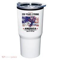 250 Years Strong 4th Of July American 250th Anniversary Tumbler thumb 0