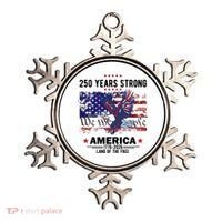 250 Years Strong 4th Of July American 250th Anniversary Ornament thumb 0