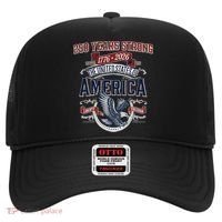 250 Years Strong USA, Happy 250th Birthday USA , America 250th Anniversary Hat thumb 0