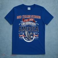 250 Years Strong USA, Happy 250th Birthday USA , America 250th Anniversary T-Shirt thumb 5