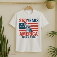 250 Years Strong USA, Happy 250th Birthday USA, America 250th Anniversary T-Shirt thumb 2