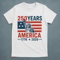 250 Years Strong USA, Happy 250th Birthday USA, America 250th Anniversary T-Shirt thumb 5